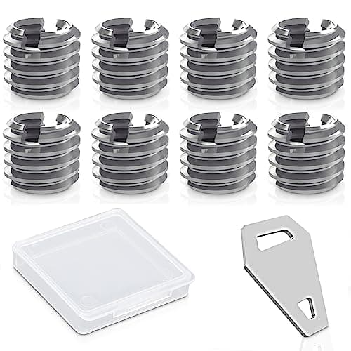 Image of 3/8" to 1/4" Bushing Convert Screw Adapter, Tripod Ballhead Reducer, 1/4" to 3/8" Camera Convert Thread Adapter Mount for Tripod, Monopod, Ballhead, Video Light Stand & DSLR