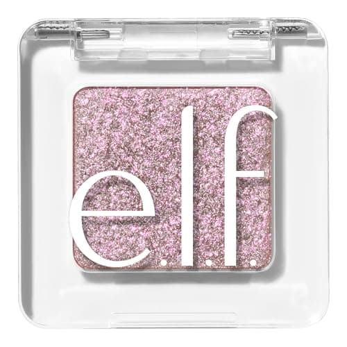 Image of e.l.f. Fine as Fleck Glitter Eyeshadow, Long-Lasting Sheer Eye Makeup with a Shimmer Finish, Soft, Smooth Formula, Vegan & Cruelty-Free, Pop Off Pink