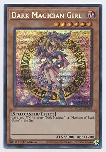 Image of Yu-Gi-Oh! Dark Magician Girl - MP22-EN268 - Prismatic Secret Rare - 1st Edition