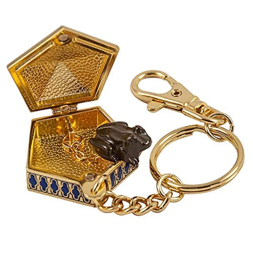 Image of The Noble Collection Harry Potter Chocolate Frog Key Chain (non edible) from