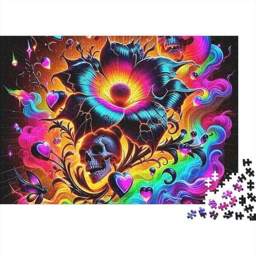 Image of Rose Jigsaw Puzzles Puzzle for Adults Kids. 1000 Pieces Great Gifts Challenge Toy Educational Games Home Decoration for Educational Games Gifts 52x38cm/1000pcs