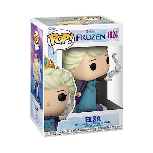 Image of Funko Pop! Disney: Ultimate Princess - Elsa - Disney Princesses - Amazon Exclusive - Collectable Vinyl Figure - Gift Idea - Official Merchandise - Toys for Kids & Adults - Movies Fans