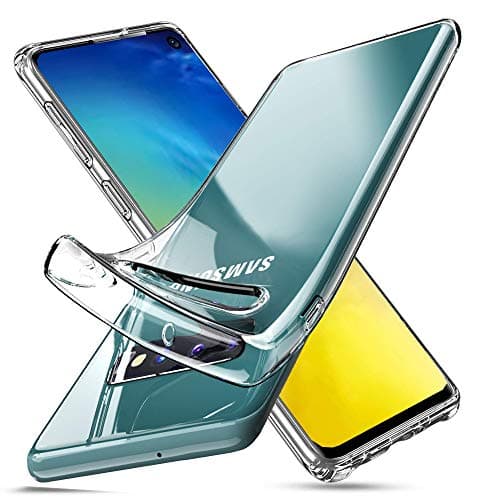 Image of Galaxy S10 Case, Samsung Galaxy S10 Cover, [Fusion] Clear Back TPU Gel Case [Drop Protection/Shock Absorption Technology] For Samsung Galaxy S10