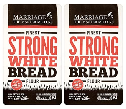 Image of Marriage's Finest Strong White Flour 1.5kg - Pack of 2