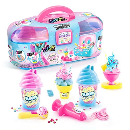 Image of Canal Toys - So Slime DIY - Slime Fluffy Case for Children - DIY Scented Fluffy Slime Kit with Shakers Powders and Decorations - Storage Carry Case Creative Activity 6 Years Plus - SSC206