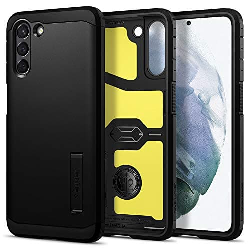 Image of Spigen Tough Armor Case Compatible with Samsung Galaxy S21 - Black