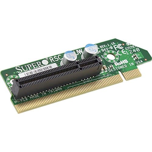 Image of Supermicro rsc-r1uw-e8r Internal PCIe Card and Interface Adapter – Pcie Interfaces and Adaptors (1U)