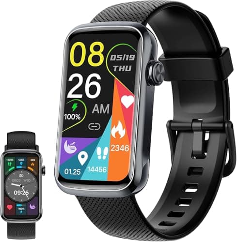 Image of 2026 Smart Watch for Men Women, 24/7 Healthy Fitness Tracker, HD 1.47" Fitness Watch with Sleep Monitor, Heart Rate/SpO2/24+ Sports/Step Tracker/150+ Watch Faces Activity Trackers for Android, iOS