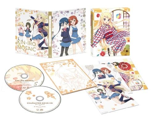 Image of Animation - Kiniro Mosaic Vol.5 (DVD+CD) [Japan DVD] ZMBZ-8785