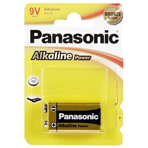 Image of Panasonic Battery Alkaline Power 9V Block
