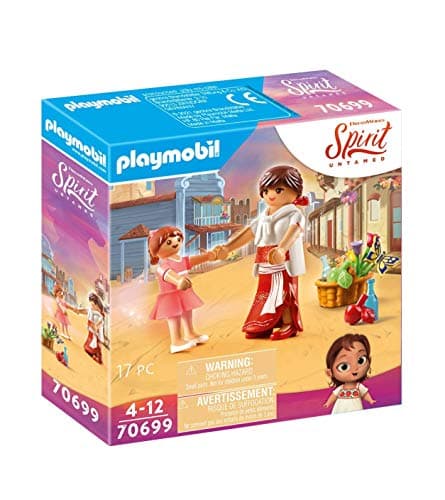 Image of PLAYMOBIL DreamWorks Spirit Untamed 70699 Young Lucky Mum Milagro, for Children Ages 4+