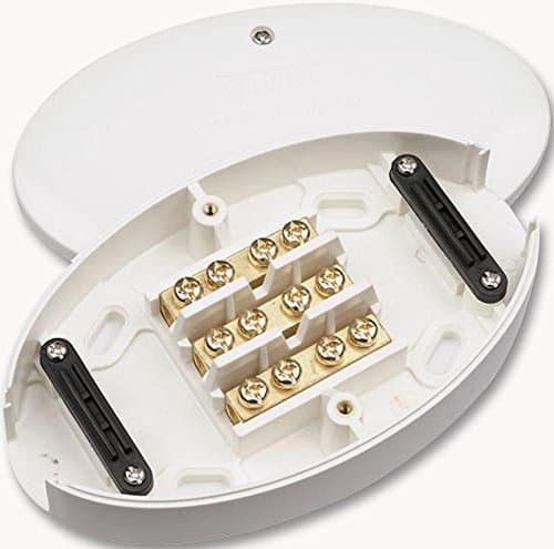 Image of 60A Junction Box 3 Term White, Junction Boxes Electrical - WA220