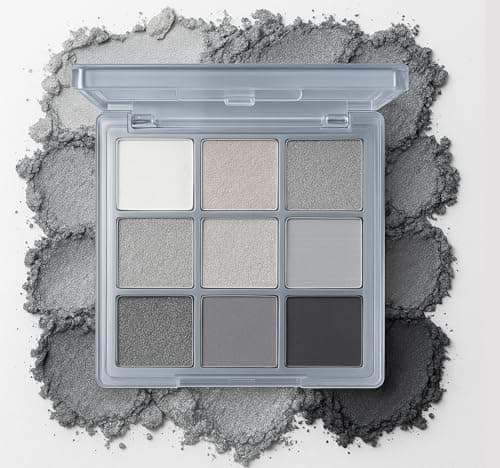 Image of Smoky Glam 9 Colors Eyeshadow Palette Make Up Set - Theme Matte & Glitter Eye Shadow for Women, High Pigmentation for Long Lasting Makeup, for Travel,Shimmer,Multi-Color (#CV305 Smoky Glam)
