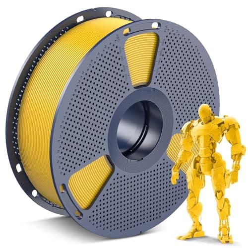 Image of SUNLU PLA 3D Printer Filament, Neatly Wound PLA Filament 1.75mm, Dimensional Accuracy +/- 0.02mm, 1KG Spool 2.2lbs. (Vivid Yellow)