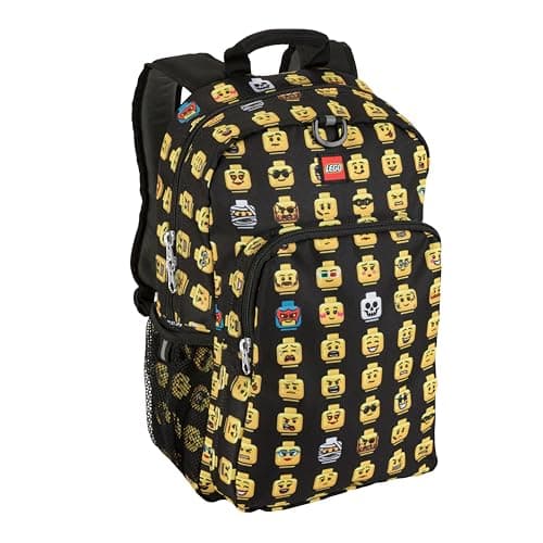 Image of LEGO Minifigure Heritage Classic Backpack, Minifigure, One Size, Dayback Backpack