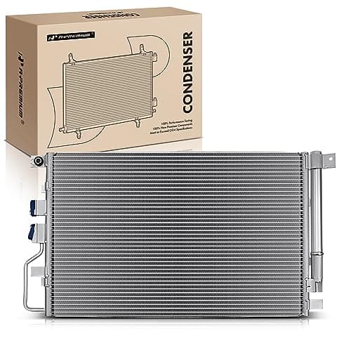 Image of A-Premium Air Conditioning AC A/C Condenser Compatible with Chevrolet Equinox GMC Terrain 2016-2017 2.4L 3.6L