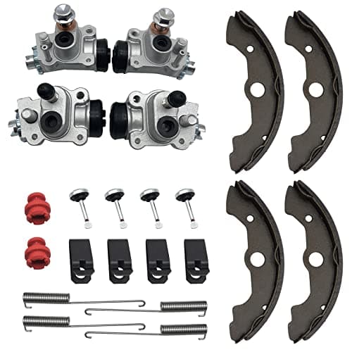 Image of Front Brake Wheel Cylinders Shoes Kit for Honda Foreman 450 TRX450 ES/S 1998-2004 (Left&Right) TRX450FE/TRX450FM, OEM# 45310-HN0-A01 45370-HN0-A01 06450-HN5-671