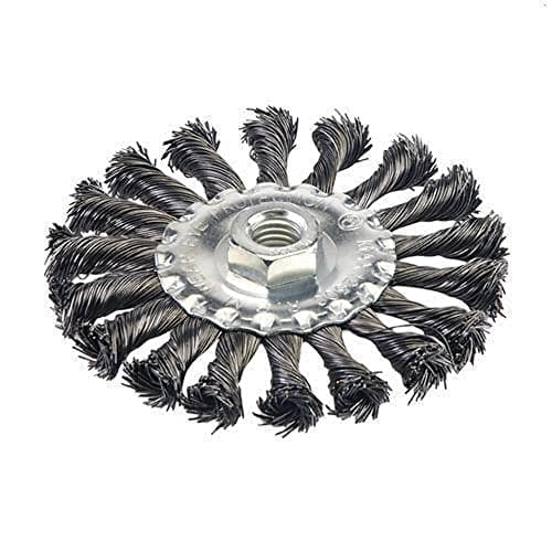 Image of Silverline 656640 Steel Twist-Knot Wheel 115 mm
