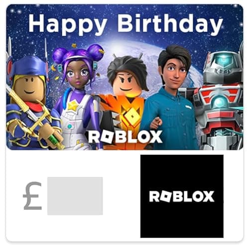 Image of Roblox Gift Card [Includes Free Virtual Item] [Redeem Worldwide] with 25% extra Robux (Birthday 10GBP) - Delivered by email