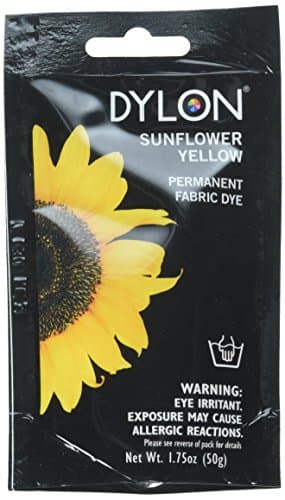 Image of Dylon 87005 Permanent Fabric Dye, 1.75-Ounce, Sunflower Yellow