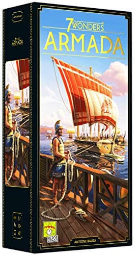 Image of Repos Production 7 Wonders Armada (Extension) - 3-7 Spieler | Ab 10+ Jahren | Bis zu 30+ Minuten Spielzeit je Partie | Spiel in Deutsch