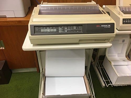 Image of Oki - Microline 395 - Printer - B W - dot-matrix - A3, A3 Plus - 360 dpi x 360 dpi - 24 pin - up to 607 char sec - parallel, serial