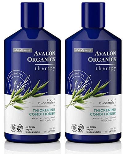 Image of Avalon Organics Biotin B-Complex Thickening Conditioner, 14 Ounce (Pack of 2)