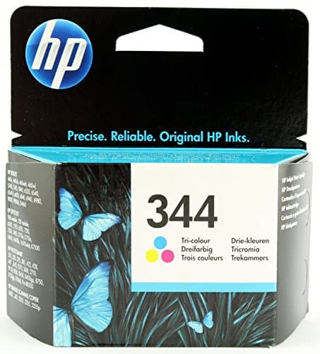 Image of HP 344 Tri-colour Original Ink Cartridge - letterbox friendly