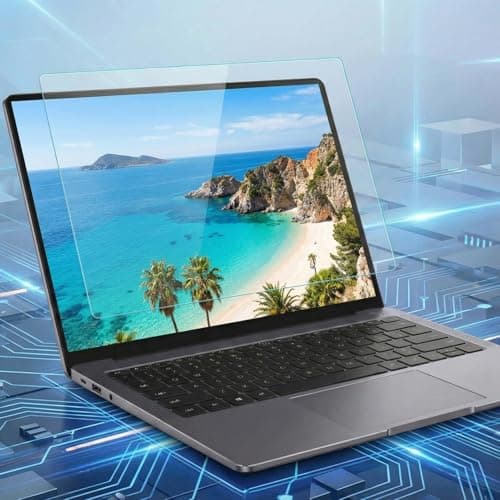Image of 2 Pack Laptop HD Screen15.6 inch, HD Screen Protector, Anti Glare Laptop Privacy Screen 16:9 for Scratch Resistant Filter for 15 Inch and 15.6 Inch Laptops Compatible with HP/Dell/Acer/Lenovo Laptops