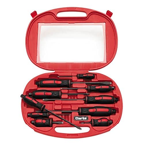 Image of Clarke PRO122 10 Piece Pro Screwdriver Set