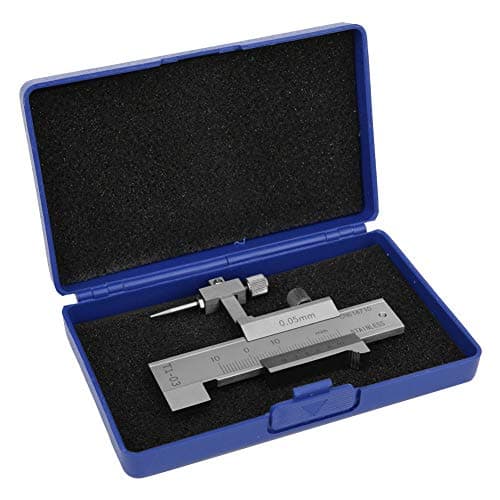 Image of Face Step Gauge, Measuring Tool for Mold Manufacturing, 0-20mm Range with ±0.05mm Precision, Vernier Step Gauge for Automotive and Industrial Use
