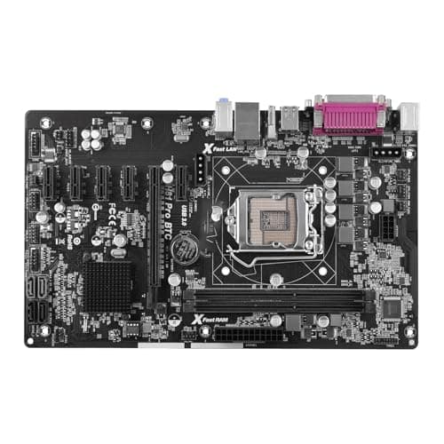 Image of Motherboard Placa Base Fit For ASRock H81 Pro BTC Intel H81 LGA 1150 DDR3 16GB 5 PCIe 2,0x1 ATX Compatible Con I7-4770 I5-4670 I3-4170 I3-4330 Cpu