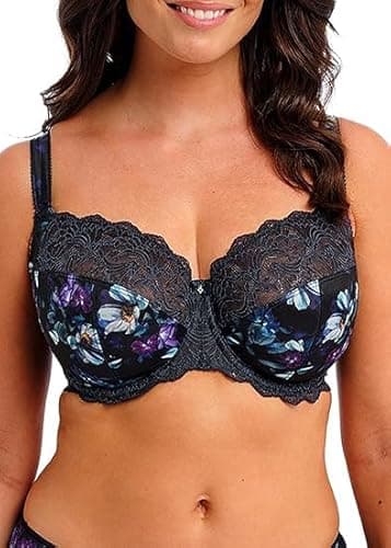 Image of Fantasie Womens Lucia Underwire Side Support Bra, Midnight, 36FF