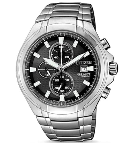 Image of Citizen Wrist Watch Gents Eco-Drive Titanium Chrono