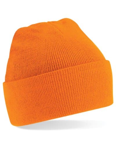 Image of Beechfield Original Cuffed Beanie Colour=Orange Size=O/S