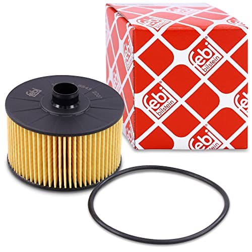 Image of febi bilstein 100487 Oil Filter with seal ring, 1 unit