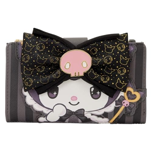 Image of Loungefly Sanrio Kuromi 20th Anniversary Wallet