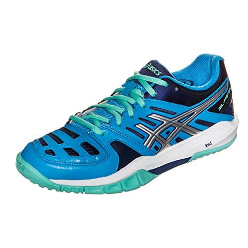 Image of ASICS Gel-Fastball Blue Lace Up Sports Womens Running Trainers E464Y 4093 X12B