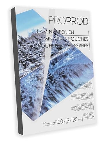 Image of ProProd Premium A4 250 μ Glossy Laminating Pouch (Pack of 100)