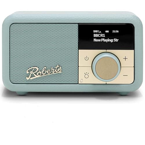 Image of Roberts Revival PETITE2 FM/DAB/DAB+ Digital Radio with Bluetooth, Duck Egg