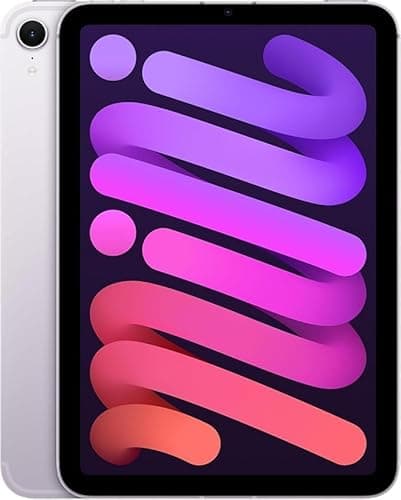 Image of 2024 Apple iPad Mini with A17 Pro chip (8.3-inch, Wi-Fi, 256GB) - Purple (Renewed)
