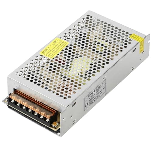 Image of OFFCUP DC 12V 10A 120W Universal Regulated Switching Power Supply, Converter AC 110/220V to DC 12V LED Driver, Power Supply Transformer Switch for LED Strip Light 3D Printer Radio Computer Project