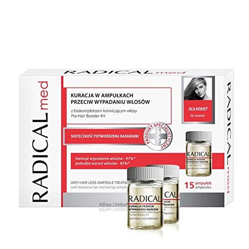 Image of Farmona Radical Med Anti Hair Loss Ampoule Treatment 15 x 5ml Women