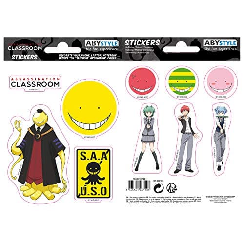 Image of ABYstyle ASSASSINATION CLASSROOM - Koro - Stickers 16x11cm / 2 Sheets