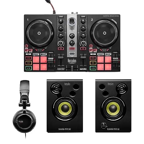 Image of Hercules DJLearning Kit MK2 — All-in-One Kit for Learning to Mixer — Software and Tutorials Included