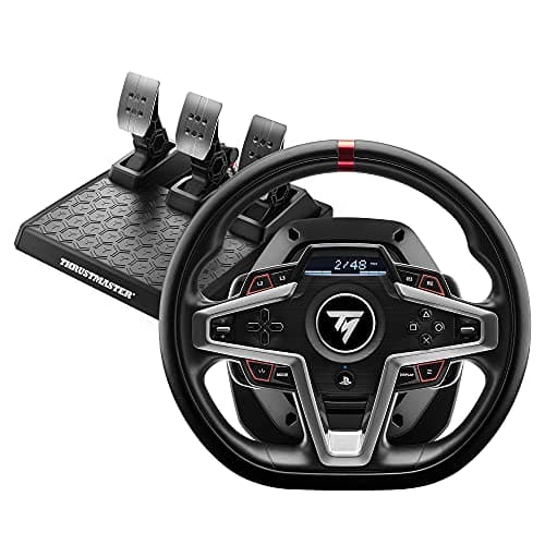 Image of Thrustmaster T248 Force Feedback Racing Wheel and Magnetic Pedals - UK Version