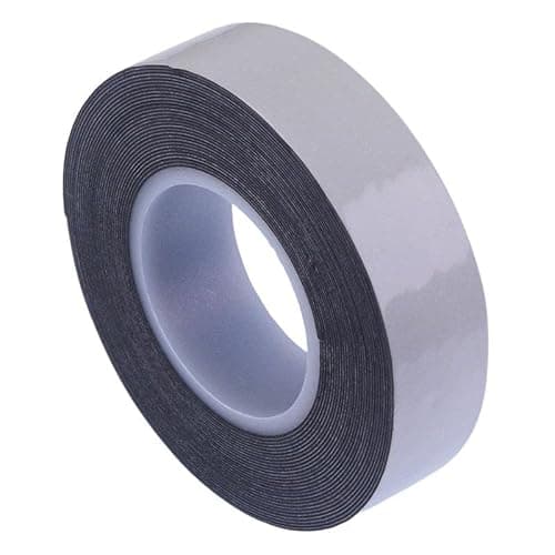 Image of Black 19mm x 5m Self Amalgamating Rubber Tape Waterproofing Sealing Cable Pipe Repair Electrical Connections