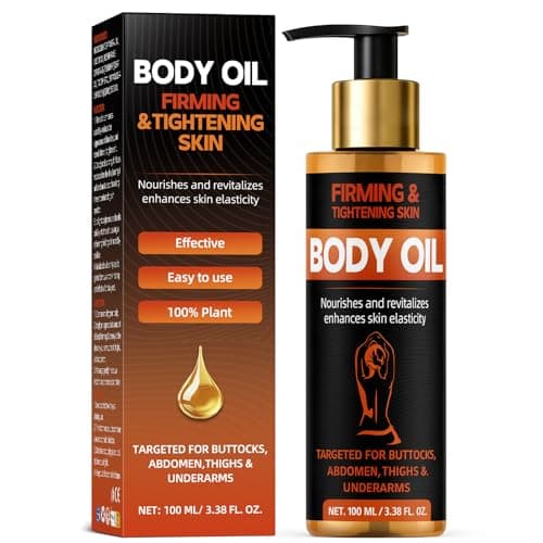 Image of Body Oil Skin Tightening, After Shower Glow Remedy Oil, Skin Tightening and Hydrating Treatment for Arms, Legs, Stomach and Full Body, Deep Moisturizing Body Care That Plumps