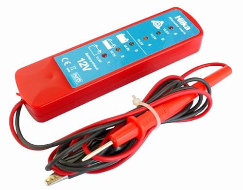 Image of Hilka Tools 83610502 Battery & Alternator Tester, Red