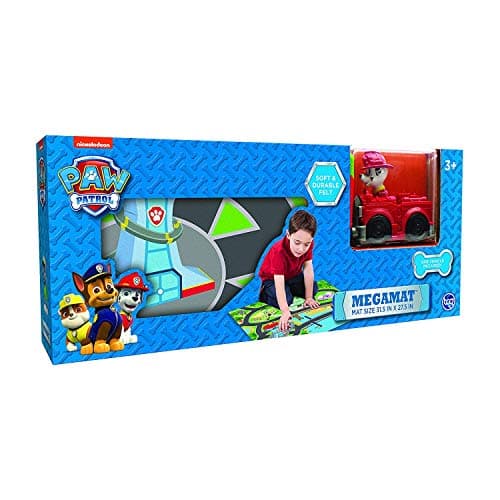 Image of Paw Patrol Felt Mega Playmat with Vehicle